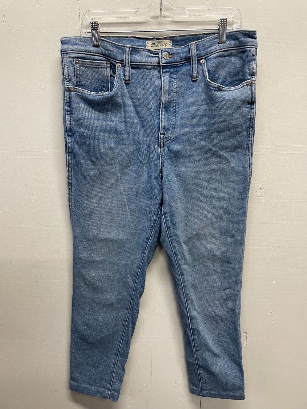 Madewell Women's Jeans 32 10" High-Rise Skinny - Hemmed Short inseam 24in